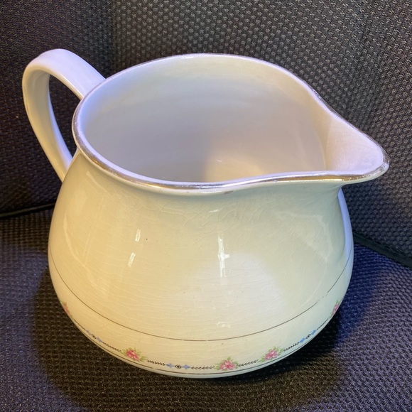 VINTAGE Crown Potteries Co. Pitcher - Picture 4 of 6